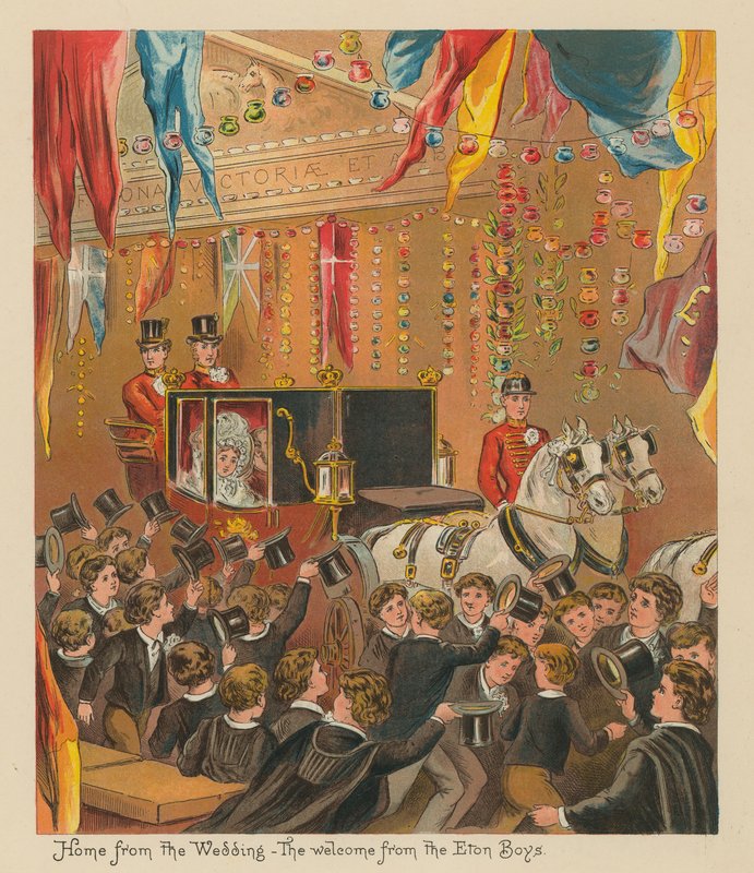 Home from the Wedding-The Welcome from the Eton Boys by English School