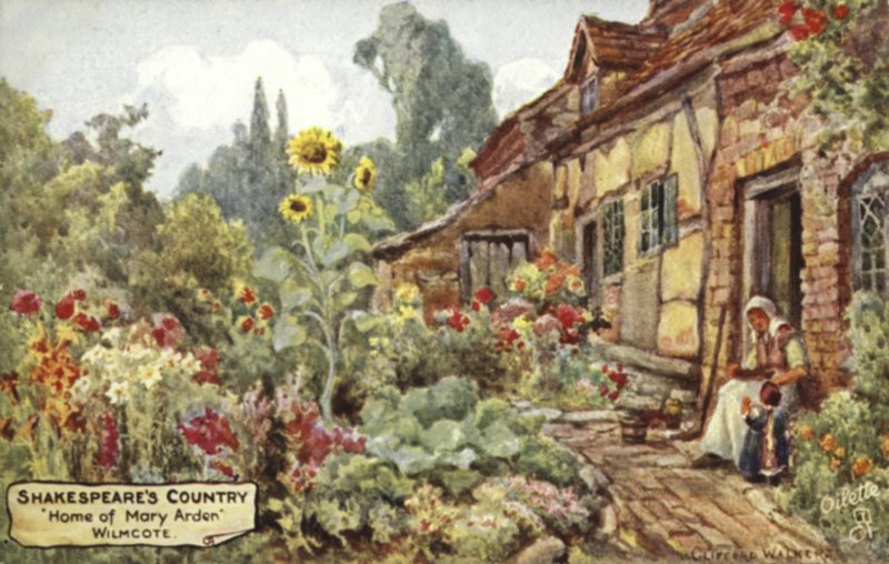 Home of Mary Arden, Wilmcote, Warwickshire by English School