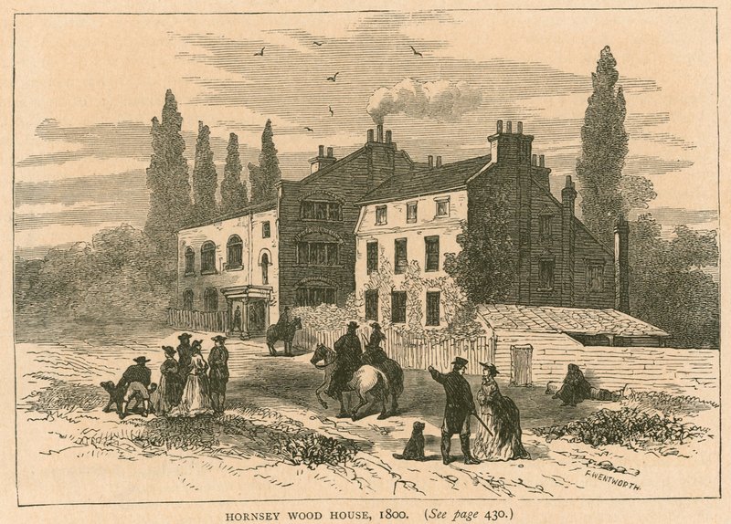 Hornsey Wood House, London, 1800 by English School