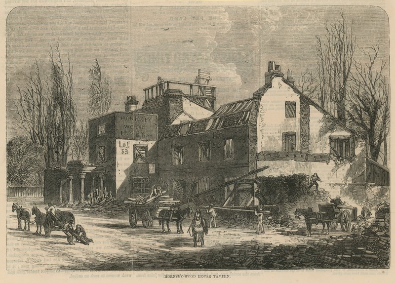 Hornsey Wood House Tavern by English School