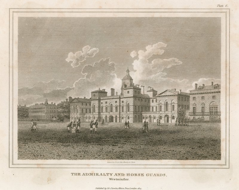 Horse Guards by English School