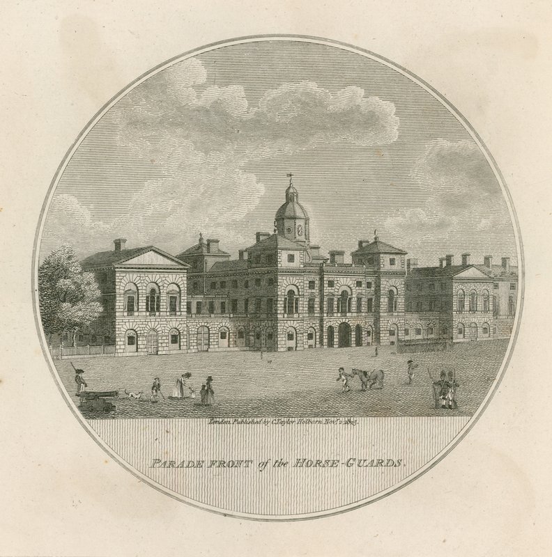 Horse Guards by English School