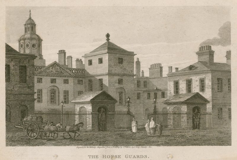 Horse Guards by English School