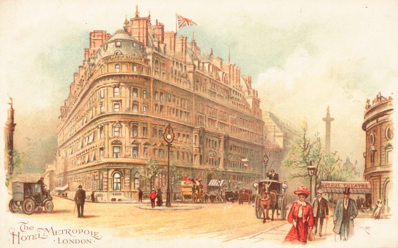 Hotel Metropole on Whitehall Place by English School