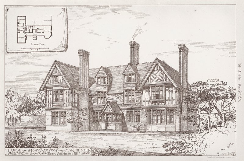 House at Northenden near Manchester by English School