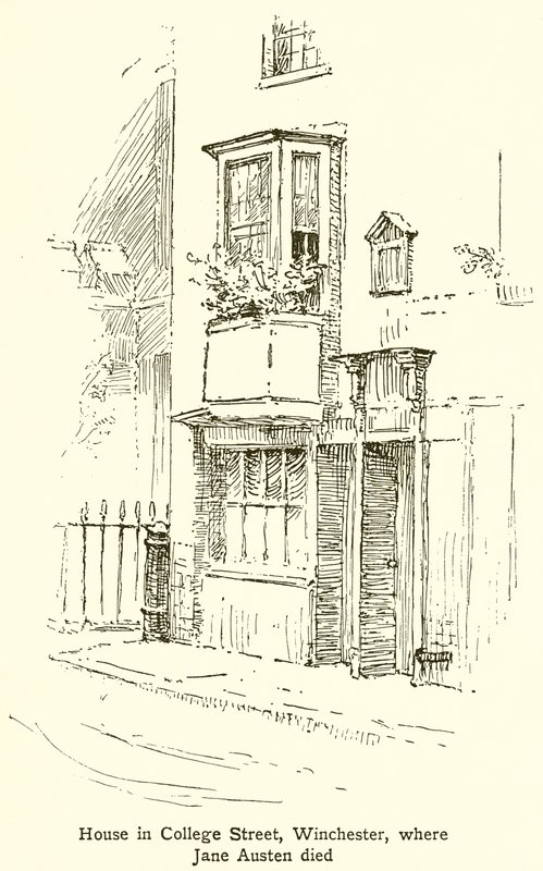 House in College Street, Winchester, Where Jane Austen Died by English School