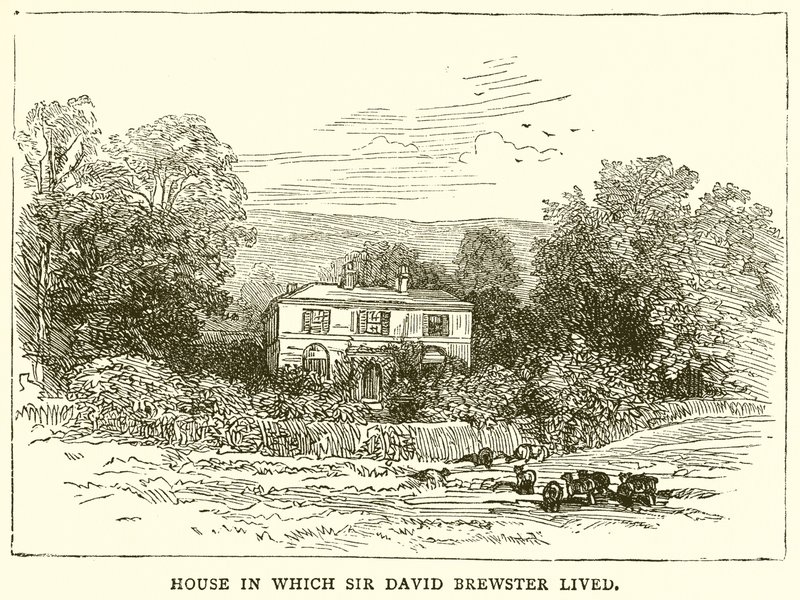 House in which Sir David Brewster Lived by English School