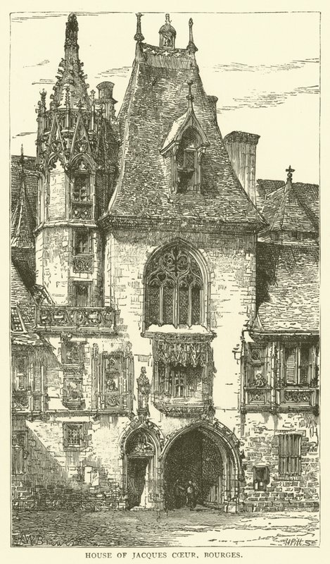 House of Jacques Coeur, Bourges by English School