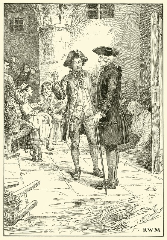 Howard on his Prison Inspection by English School