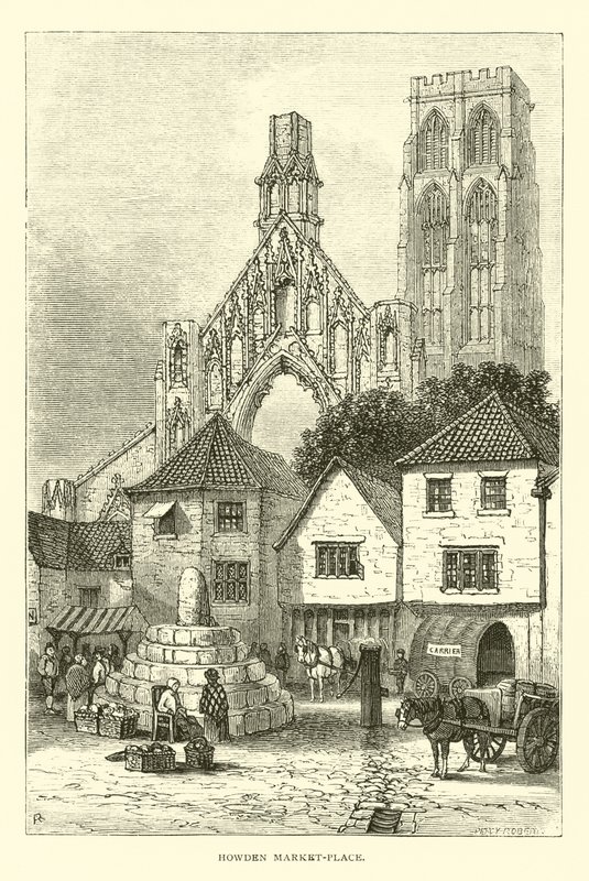 Howden Market-Place by English School
