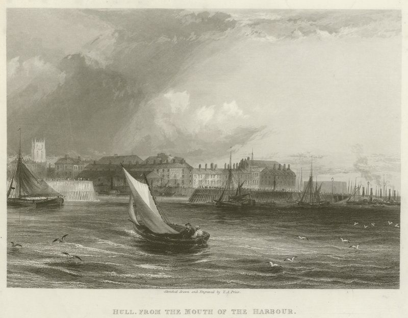 Hull, from the mouth of the harbour by English School