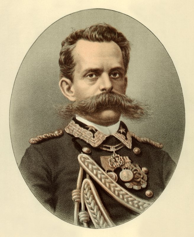 Humbert King of Italy by English School