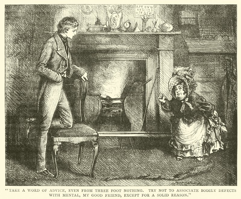 Illustration for David Copperfield by English School
