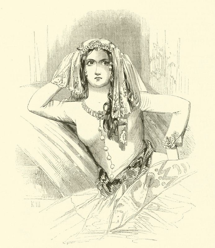 Illustration for Don Juan (engraving) by English School