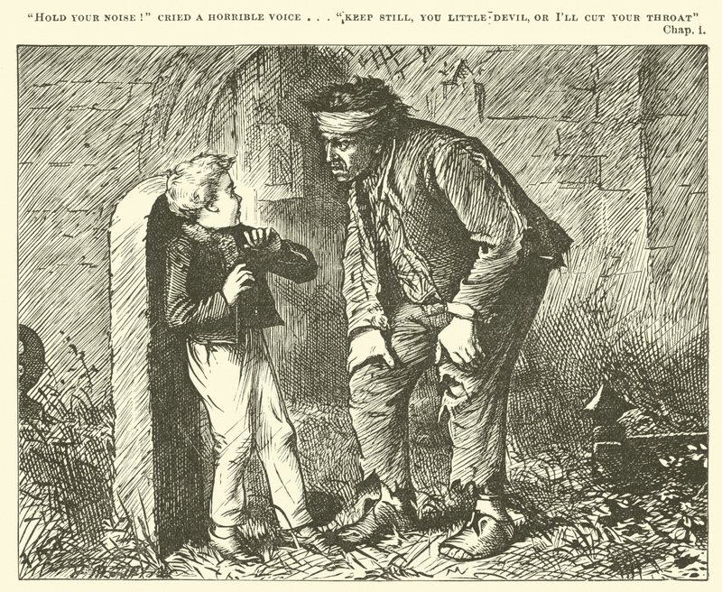 Illustration for Great Expectations by English School