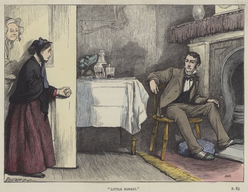 Illustration for Little Dorrit by English School