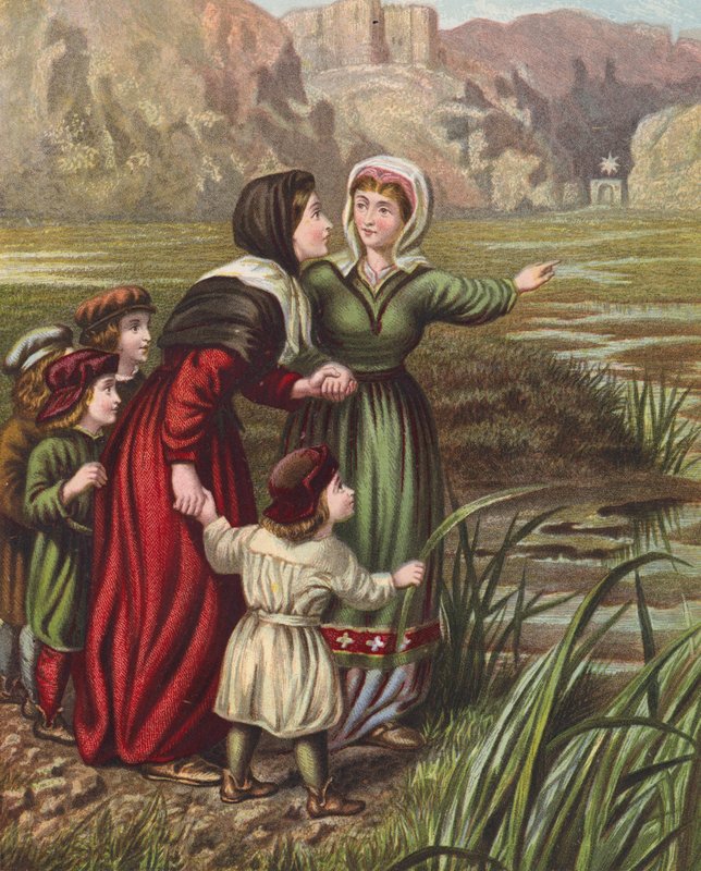 Illustration for Pilgrim’s Progress by John Bunyan by English School