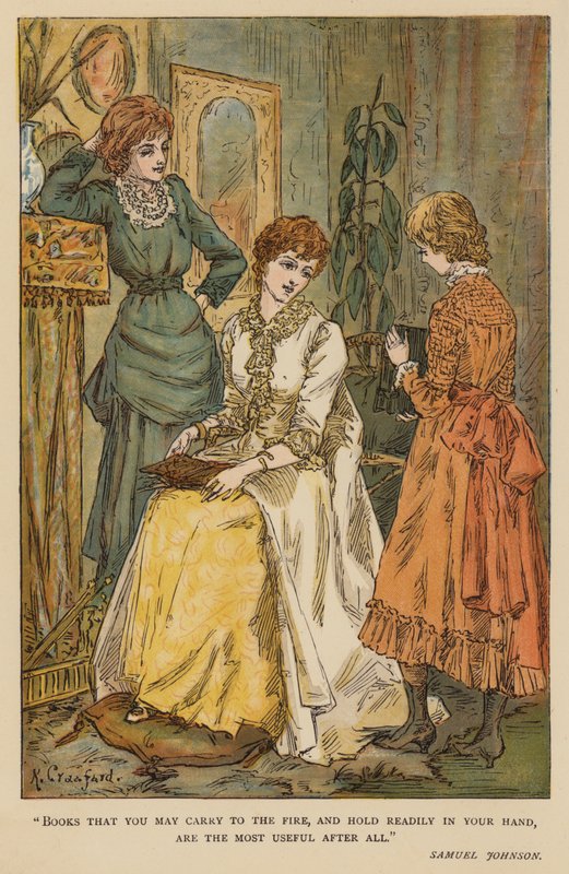 Illustration for Routledge’s Every Girl’s Annual by English School