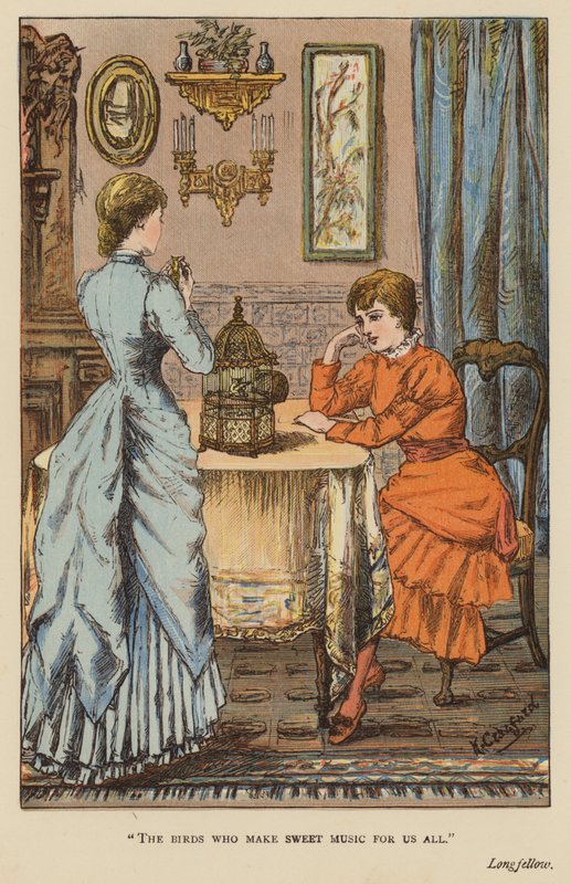 Illustration for Routledge’s Every Girl’s Annual by English School