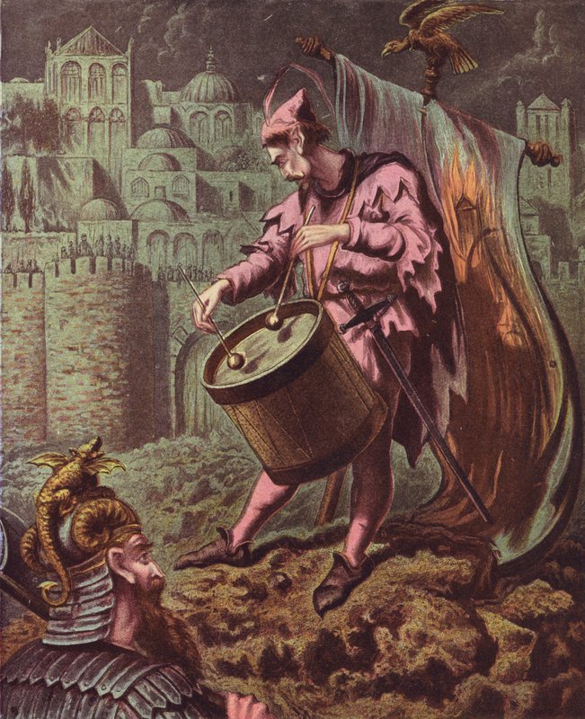 Illustration for The Holy War by John Bunyan by English School