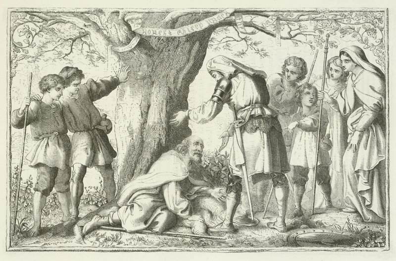 Illustration for The Pilgrim