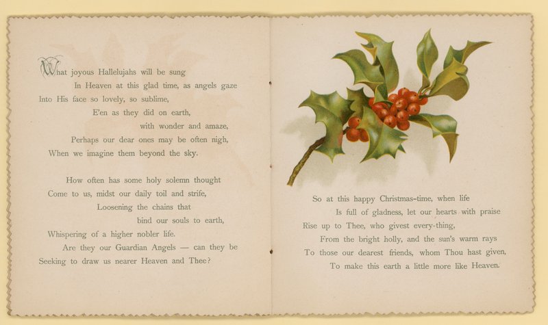 Illustration for Tidings Of Joy by Dora Ross by English School