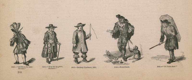 Illustrations of Employment by English School
