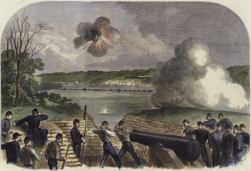Illustrations of the War in America by English School