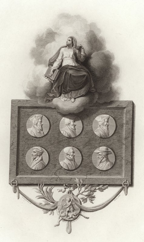 Important Protestant Figures by English School
