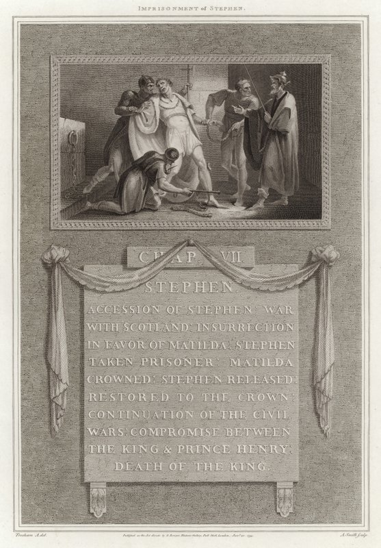 Imprisonment of Stephen by English School