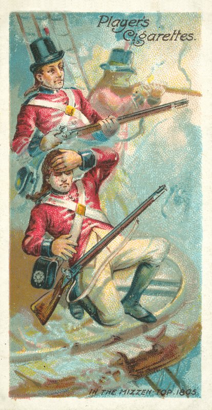 In the mizzen-top by English School