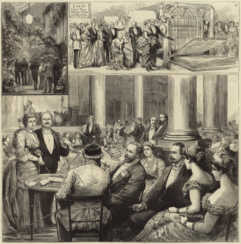 Inauguration of the New Offices of the Daily Telegraph by English School