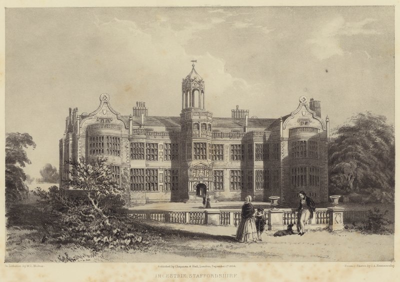 Ingestrie, Staffordshire by English School