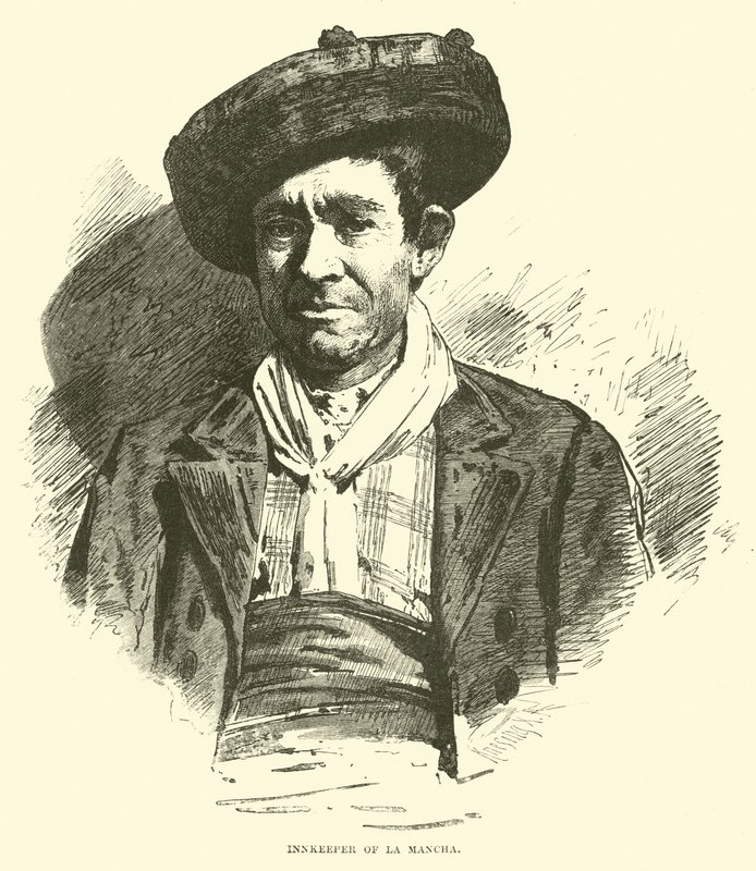 Innkeeper of La Mancha by English School