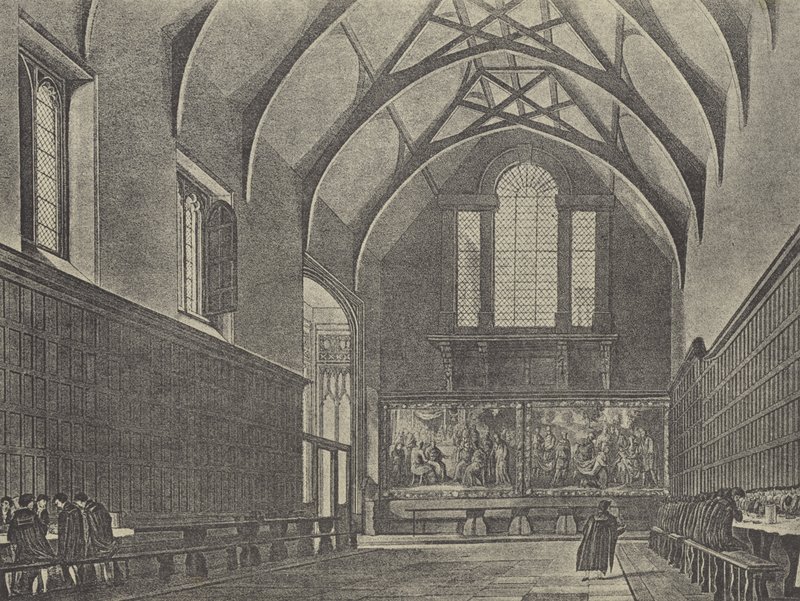 Interior of the Hall, 1816 by English School