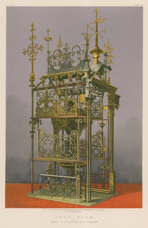 Iron Work by English School