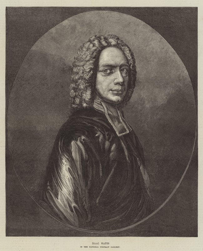 Isaac Watts, in the National Portrait Gallery by English School