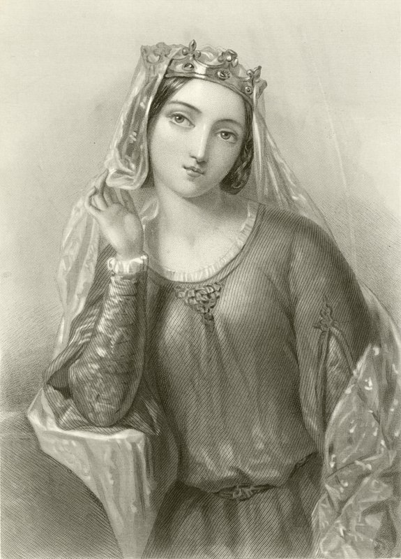 Isabella of Angouleme, Queen of King John by English School