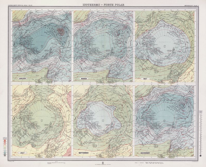 Isotherms, North Polar by English School