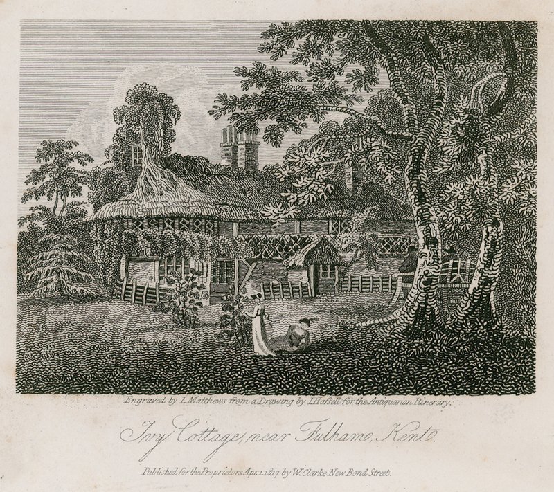 Ivy Cottage, Near Fulham, Kent by English School