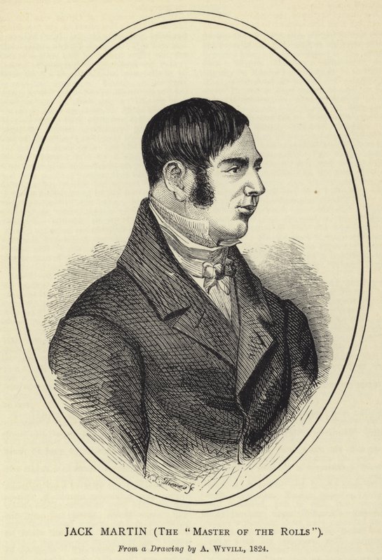 Jack Martin, the Master of the Rolls by English School