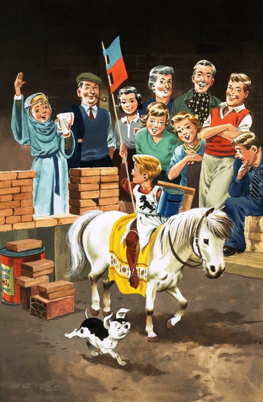 Jack and Jill and the Old Castle by English School