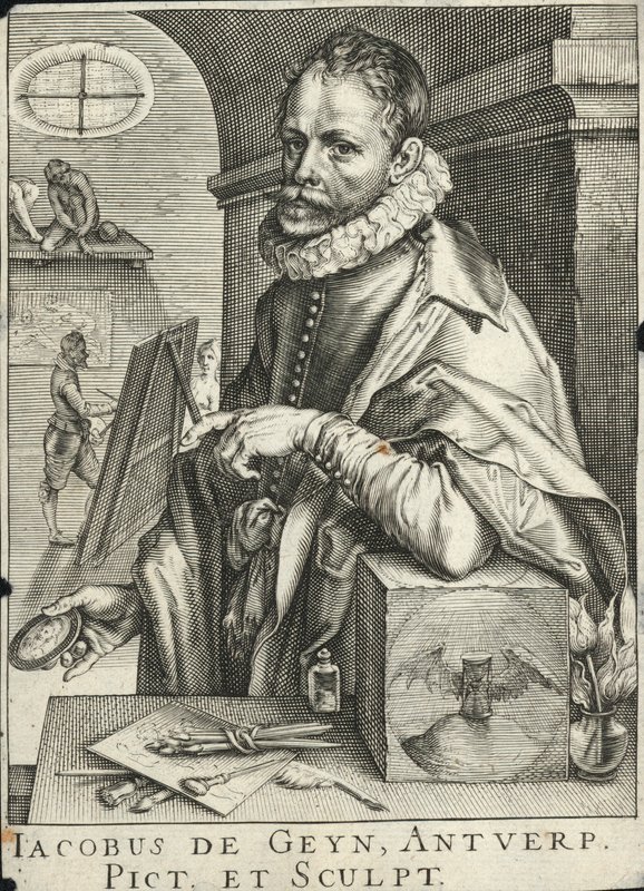 Jacobus de Geyn or Gheyn, of Antwerp by English School