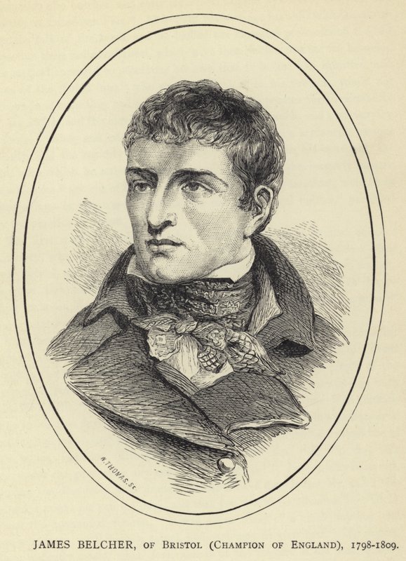 James Belcher, of Bristol, Champion of England, 1798-1809 by English School