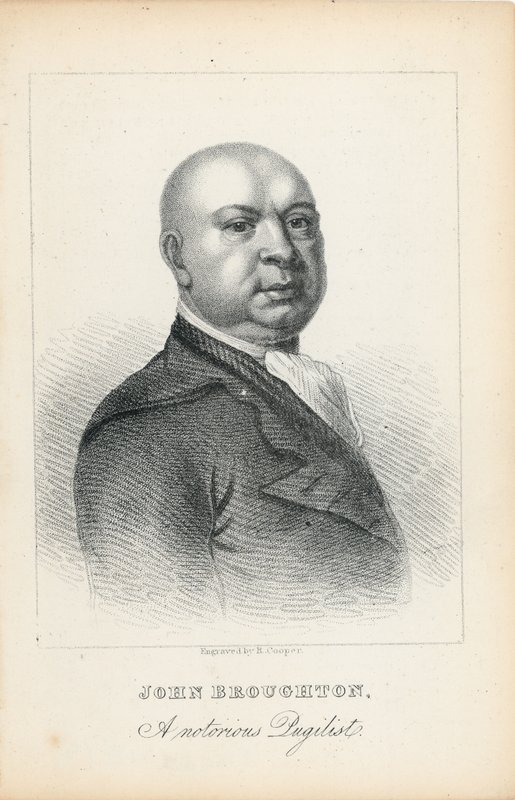 James Broughton, a notorious pugilist by English School