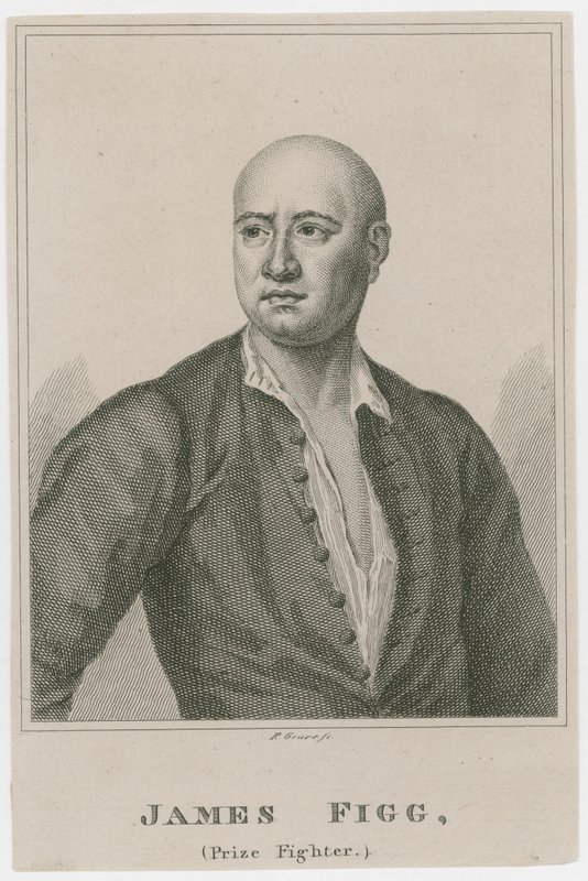 James Figg, prize fighter by English School