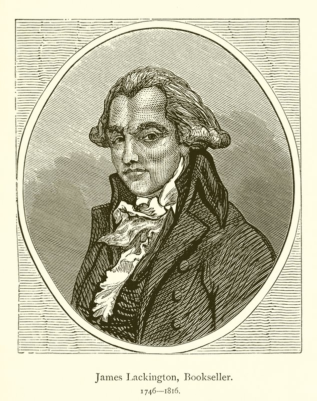 James Lackington, Bookseller by English School