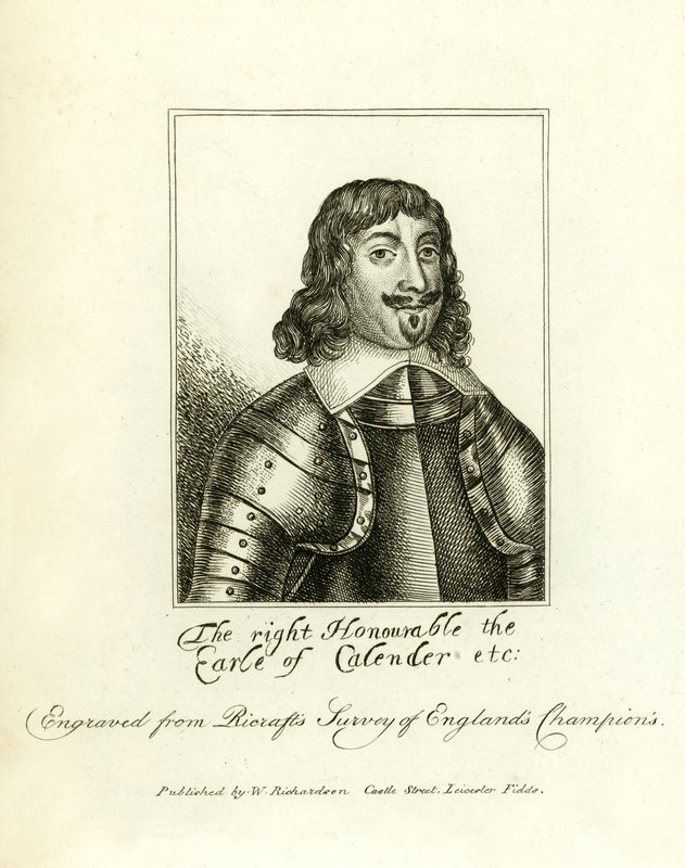 James Levingston, Earl of Calendar by English School
