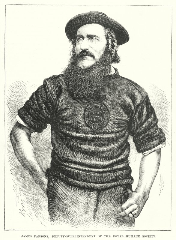 James Parsons, Deputy-Superintendent of the Royal Humane Society by English School