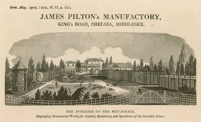 James Piltons Manufactory, Kings Road, Chelsea by English School